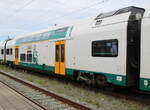 ODEG-Doppelstock Wagen 94 80 3462 317-9 D-ODEG am am 17.08.2024 im Rostocker Hbf.