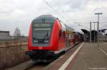 IRE-Garnitur  Magdeburg-Berlin-Express  als RB29 (RB 27571) von Salzwedel nach Stendal in Salzwedel.