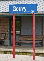 . Bahnsteigsromantik in Gouvy. 10.05.2013 (Jeanny)