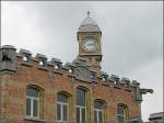 Das Bahnhofsgebäude Gent Sint Pieters mit seinem typischen Turm.
