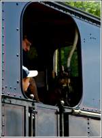 Lokführer in spe bei der Museumsbahn Blonay-Chamby. 27.05.2012 (Jeanny)