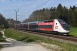2025-04-08.SNCF Vufflens-la-Ville
Automotrice � deux �tages � grand vitesse Alstom TGV 4721