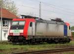 SETG 482 042-9 abgestellt im Bahnhof Rostock-Bramow abgestellt.10.05.2013