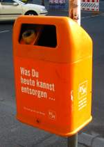 Serie Berliner Mülleimer II: Was du heute kannst entsorgen... - 2.April 2009