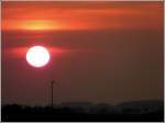 Windrad im Sonnenuntergang. 21.04.09 (Jeanny)
