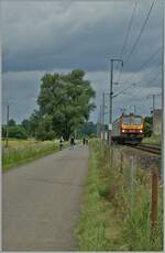 Bei Lintgen ist der CFL Z2 2010 auf der Fahrt Richtung Mersch. 

15. Juni 2013