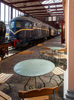 Ein Eisenbahnmuseum das zum Verweilen einlädt, leider fehlte uns dieses Mal die Zeit dafür.