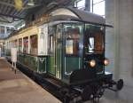 Nederlands Spoorwegmuseum Utrecht: Der lteste niederlndische elektrische Zug mBC 6 von 1908 der Zuid-Hollandsche Electrische Spoorweg-Maatschappij (ZHESM) 6, Bj.