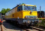 Die Elektrolokomotive NS 1312 „Zoetermeer“ der NS-Baureihe 1300 am 29 April 2025 im Het Spoorwegmuseum (bis 2005 NSM - Nederlands Spoorwegmuseum / Niederländischen Eisenbahnmuseum) in