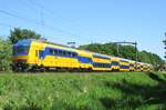 NS 7617 durchfahrt Tilburg am 26 Mai 2017.