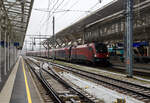 Die ÖBB-Railjet 1116 236 (A-ÖBB 91 81 1116 236-1), eine Taurus 2 bzw.