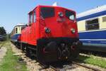 Am 21 Mai 2023 steht Verschiebelok 2062.33 ins Eisenbahnmuseum das Heizhaus Strasshof.