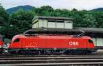 Die damals neue 1216 237 steht während ein Testbetrieb am 27 Mai 2006 in Kufstein.
