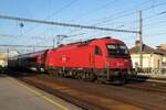 ÖBB/RCA 1216 228 zieht ein Railjet aus Praha hl.n. in Brno hl.n. am 219 September 2020.