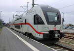 4110 114-4+4110 615-0 standen als IC 2271(Warnemünde-Chemnitz)in Warnemünde.25.05.2024