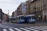 STRASSENBAHNBETRIEBE IN POLEN  Strassenbahn BRESLAU  Niederflurgelenkwagen Nr.