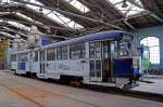 STRASSENBAHNBETRIEBE IN POLEN
Historische Strassenbahn in BRESLAU
Die am 19. August 2014 in Breslau per Zufall entdeckten Strassenbahnen warten im Freien abgestellt auf die Aufarbeitung. Auf die Breslauer Strassenbahnfreunde wartet somit noch viel Arbeit.  
Foto: Walter Ruetsch