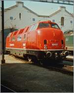 Die SBB Am 4/4 18467 vor dem Dépôt Lausanne.
17. März 1993