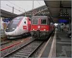 Es wird zunehmend seltener eine SBB Re 4/4 II in Einsatz zu sehen.