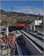 Der Bahnhof Cully wird umgebaut, damit künftig die Regionalzüge die hier enden bzw.