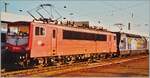 Kein schönes, aber ein interessantes Bild: die DB 155 206 leistet einer BLS Re 465 mit ihrem Hupac-Zug in Basel Bad Bf Vorspann.