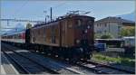 Die SBB Ae 3/6 II 10264 brachte den  SBB Schulzug  nach Aigle.