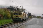 Die MOB GDe 4/4 6003 bei der Einfahrt in Blonay (aus Richtung Chamby).