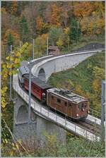 La DER de la Saison / Das Saison Ende der Blonay Chamby Bahn 2025 - Seit einigen Jahren zeigt die Blonay Chamby Bahn zum Saison Ende mit einem verdichteten Fahrplan noch einmal ihre herrlichen