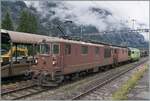 In Kandersteg warten auf einen neuen Einsatz die beiden BLS Re 4/4 192 und 184 sowie die BLS Re 465 004. Heute waren von den drei Autotunnelzug Umläufen AT1 nur noch einer mit einer BLS Re 4/4 (Re 425) im Einsatz, so dass mit dem baldigen Einsatz Ende dieser Mehrzwecklok gerechnet werden muss. 

12. Sept. 2024