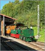 Im Vergleich zur zierlichen MOB	Schienentraktor	Tm 2/2 N 1 von	1930 gebaut bei Orenstein & Koppel nun bei der B-C, wirkt sogar die G 2/2 N 4  Rimini  recht wuchtig.