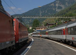 SBB: Noch sind die Panoramowagen in den IR Basel-Locarno eingereiht.