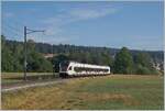 Nun haben auch wir unsere  Drei-Seen-Bahn : Die RER VAUD S2 von Aigle nach Le Brassus verbindet nicht nur recht kontrastreiche Landschaften, sie führt auch an drei Seen entlang: dem Lac