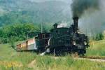 BC: Dampf-Festival auf der Blonay-Chamby-Bahn whrend dem Pfingstwochenende 1986.