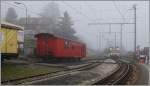 Passt in die Narrenzeit: die MOB in red! In Fontanivent steht ein neu lackierter, roter Wagen, jedoch ohne Anschriften.