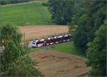 Triebwagen der Frauenfeld-Wil-Bahn ABe 4/8 bei Ldem.