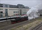 Weihnachtsmarktdampffahrt der Eisenbahnfreunde Zollernbahn.