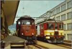 Der SBB De 4/4 1661 erreicht mit seinem Regionalzug nach Beromünster Reinach SBB.