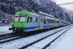 Am 31 Dezember 2018 steht 565 741 ins verschneeten Kandersteg.