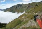 Immer wieder faszinierend: Die Bahn im Gebirge.