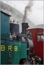 Brienz Rothorn Bahn Ambiewnte auf der Gipfelstation.