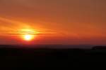 . Die Sonne verabschiedet sich sehr eindrucksvoll am 04.05.2014 (Hans)