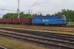 CD Cargo 230 03 steht mit ein Ganzzug am 30 Mai 2025 in Jihlava.