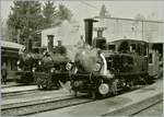 40 Jahre Blonay Chamby -Pfingstfestival 2008: Eine kleine Fahrzeugparade von Dampflok in reiferem Alter:   von Links nach Rechts: Die (damals) 90 Jahre alte SEG G 2x 2/2 105 (1918), in der Mitte die