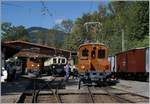 50 Jahre Blonay Chamby - MEGA BERNINA FESTIVAL: Die RhB Gastlok Ge 2/2 161  Asnin  (Eselchen) in Chaulin.